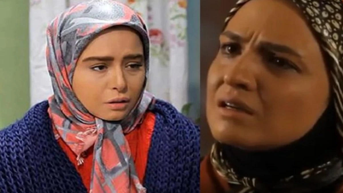 کیمیا و خواهر آرش در پشت صحنه سریال کیمیا
