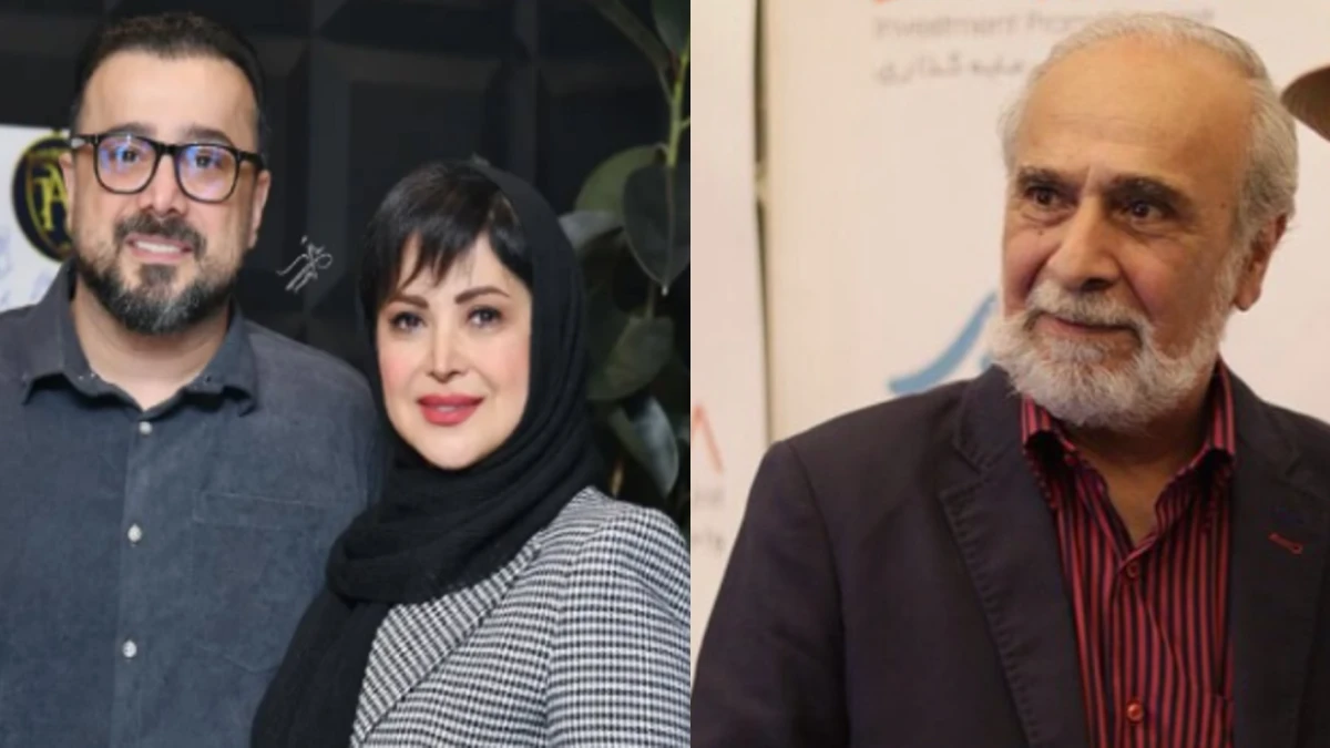 قاب خانوادگی و جذاب «کمند و سپند امیرسلیمانی» کنار سعید امیرسلیمانی