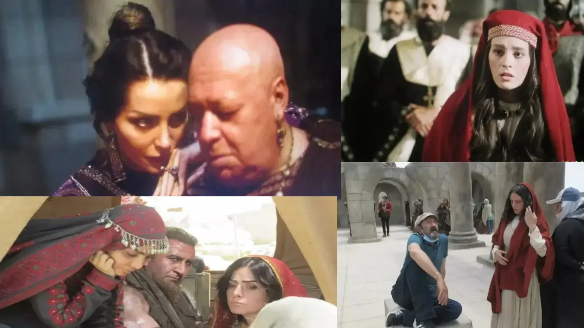 تصاویر بازیگران زن خارجی سریال سلمان فارسی
