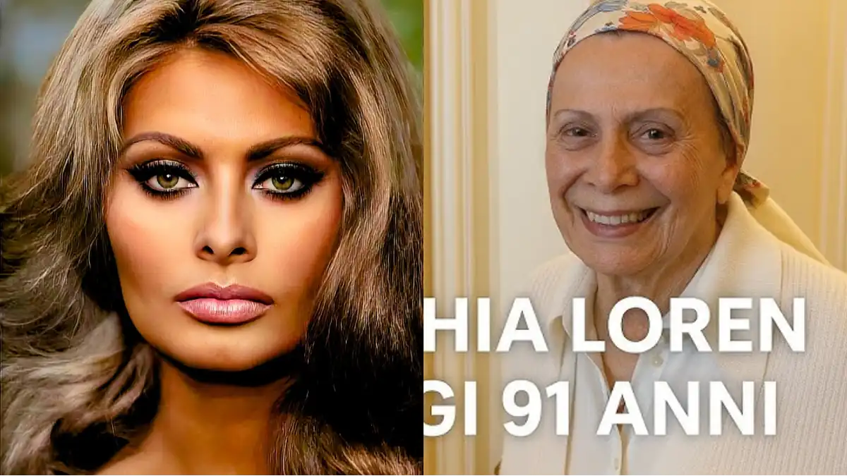 سوفیا لورن در 91 سالگی همچنان زیبا و درخشان