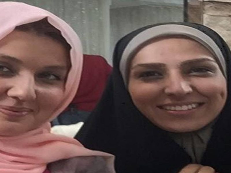«نرگس نکونام و فرشید» در پشت صحنه سریال کیمیا؛