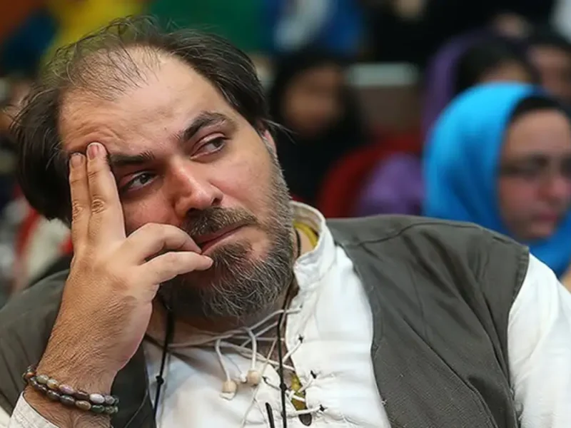 تغییر چهره باورنکردنی سید مهرداد ضیایی "خسرو، نصیر و انیس" در پشت صحنه سوجان