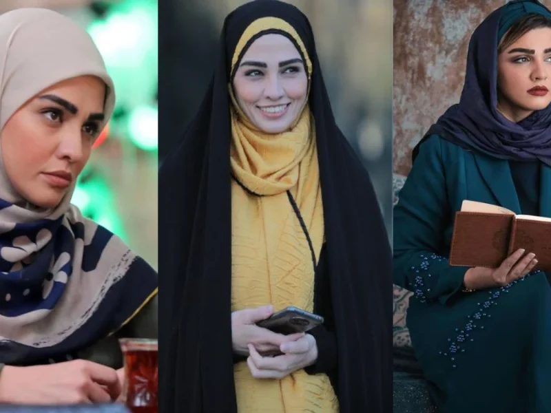سیما خضر آبادی در کنار همسرش