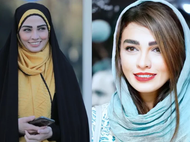 سلفی عاشقانه و جذاب سیما خضرآبادی و همسرش