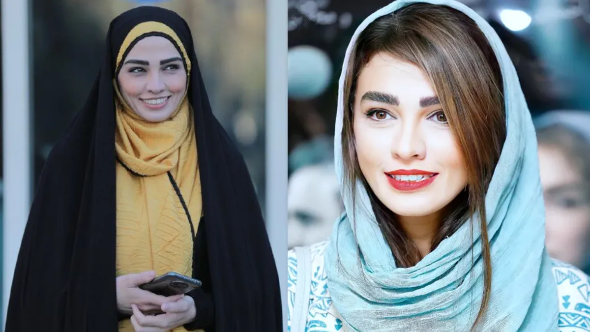 سلفی عاشقانه و جذاب سیما خضرآبادی و همسرش