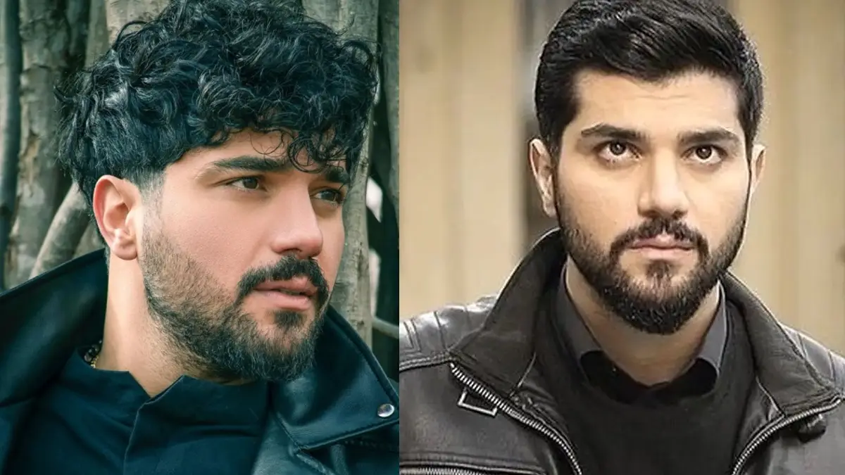 قابی زیبا از تغییر چهره سینا مهراد