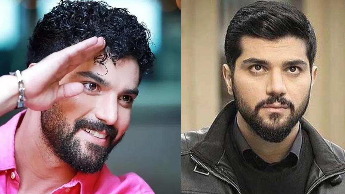 لحظه دوست داشتنی و دیدنی «سینا مهراد» زمان بوسیدن دست مادرش
