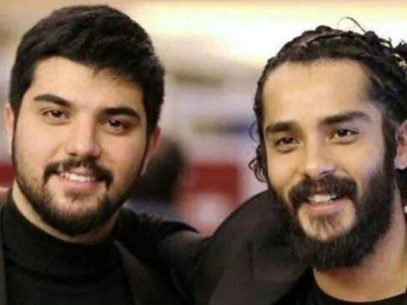 سینا مهراد و برادرش ساعد سهیلی؛ عکس جالب و دیده نشده
