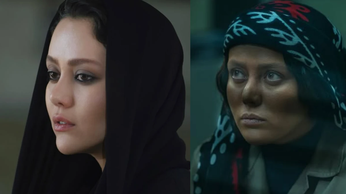 شادی مختاری با کلاه و ست جذاب پاییزه در هوای آلوده تهران