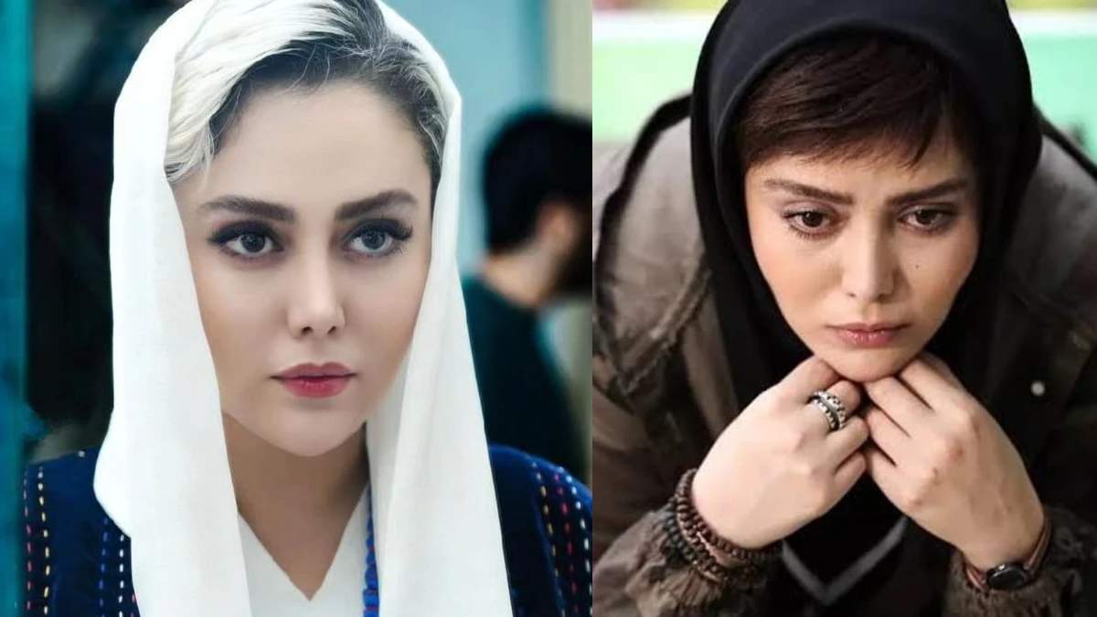 کت و شلوار مشکی و مجلسی شادی مختاری در اکران خصوصی
