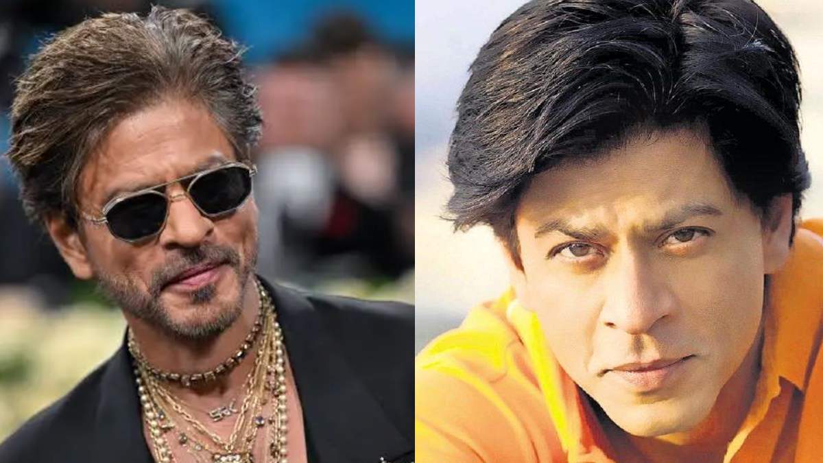 شاهرخ خان در یک کنفرانس مطبوعاتی در بنگلور