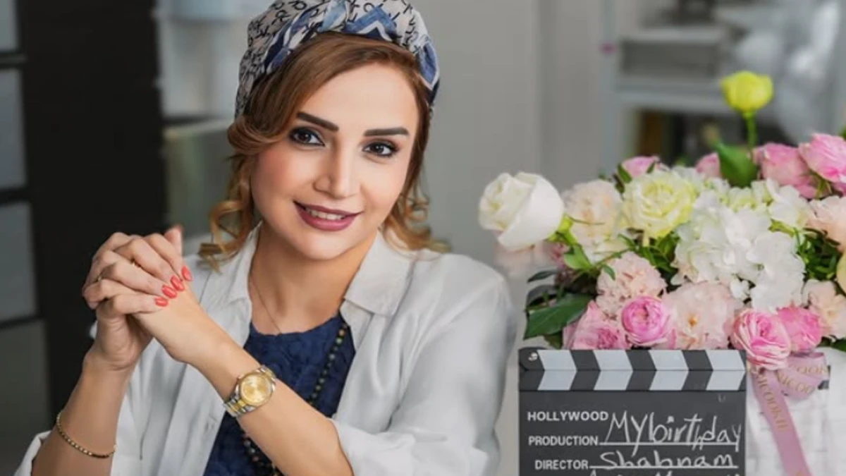 شبنم قلی‌خانی در حال کیک پزی؛ چقدر هنرمند خانم بازیگر