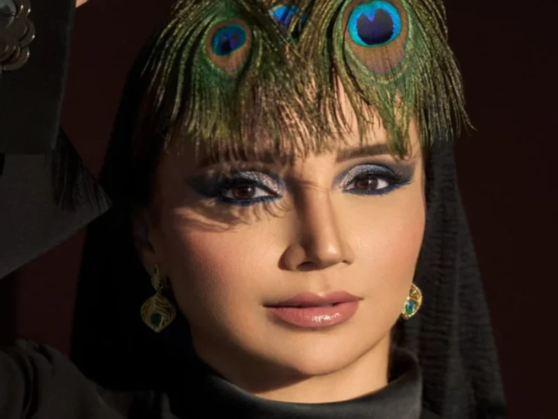 استایل جین شبنم قلی‌خانی در دبی کنار محمدرضا گلزار