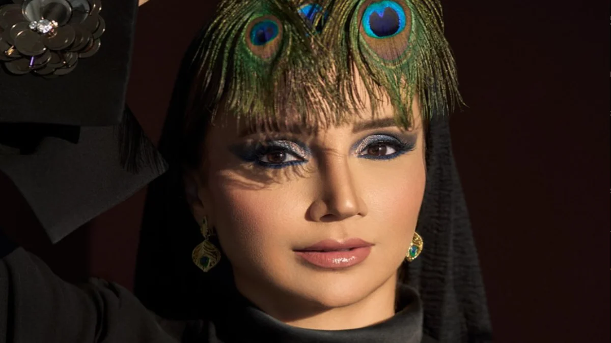 استایل جین شبنم قلی‌خانی در دبی کنار محمدرضا گلزار