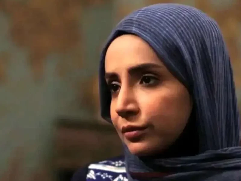 سلفی آرزو و محمدعلی در پشت صحنه سریال آنام