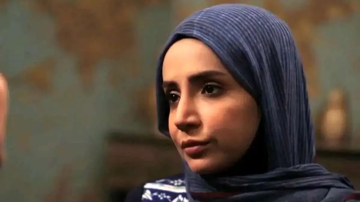 سلفی آرزو و محمدعلی در پشت صحنه سریال آنام