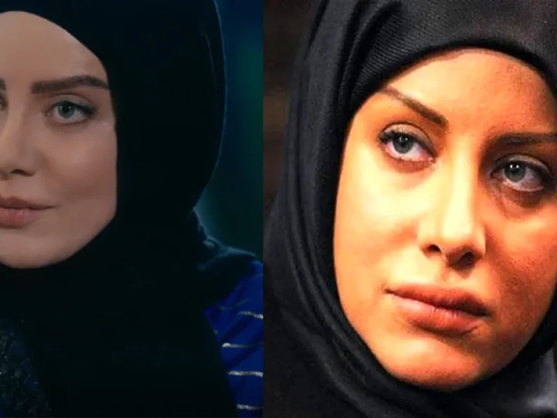 سلفی دیدنی شراره رخام در ماشین