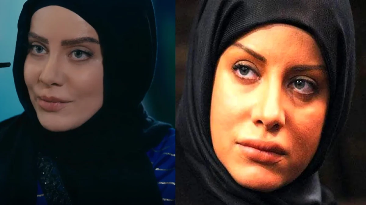 سلفی دیدنی شراره رخام در ماشین