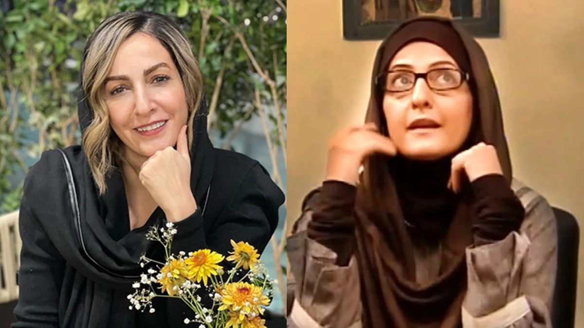 شقایق دهقان در آغوش پسرش نویان قاسمخانی
