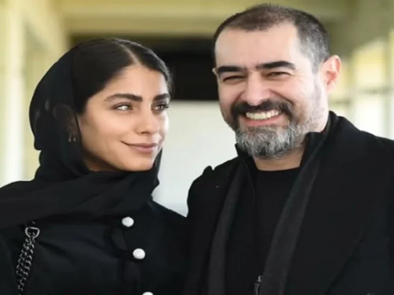 چهره دیدنی و خاص شهاب حسینی و همسرش با نگاه‌های جذاب و عاشقانه
