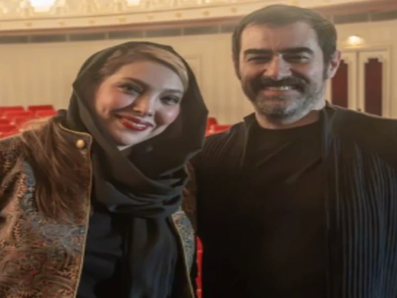 محمد امین و امیر علی حسینی فرزندان شهاب حسینی دیشب در اکران اختتامیه کرولاین 
