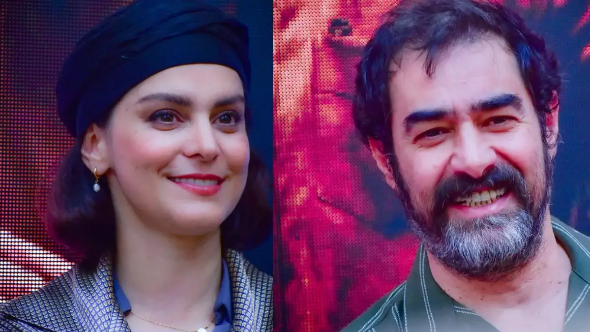 تصویر روز | چهره دیدنی غزل شاکری در کنار شهاب حسینی چهره دیدنی غزل شاکری در کنار شهاب حسینی