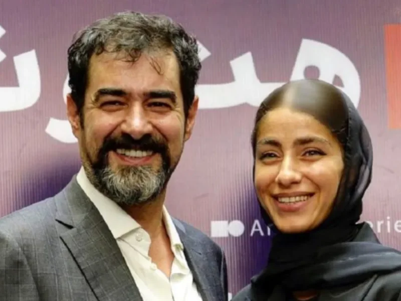 شهاب حسینی در کنار همسر دومش ساناز ارجمند سوژه شد