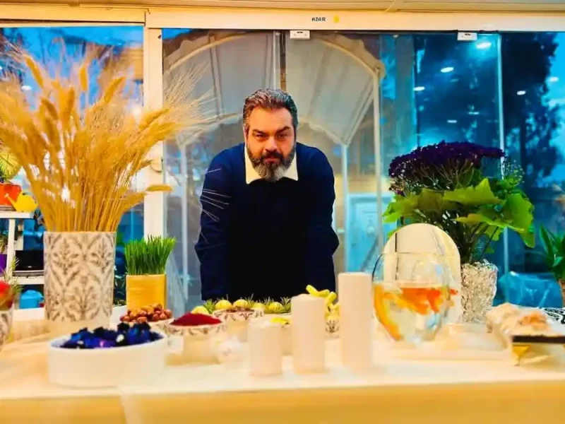 استایل شیک و جذاب «شهرام قائدی» در سال نو 1404