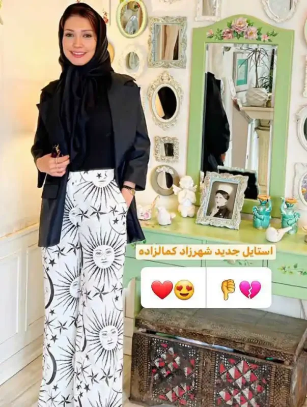 خبر روز | پوشش جدید شهرزاد کمالزاده باعث تعجب همگان شد شهرزاد 13