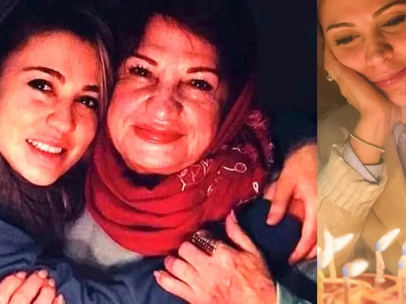 عکس از مراسم تولد خودمانی شیدا خلیق در کنار مادرش ناهید مسلمی