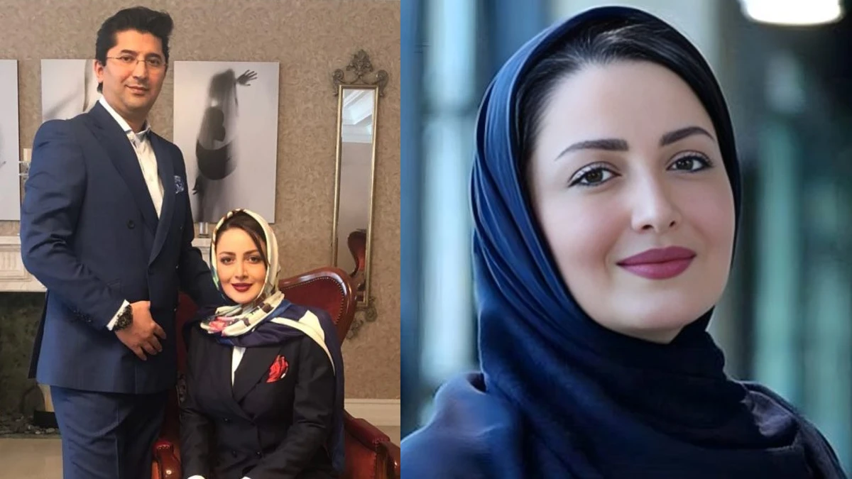 شیلا خداداد با همسر و فرزندانش سامیار و ساتین