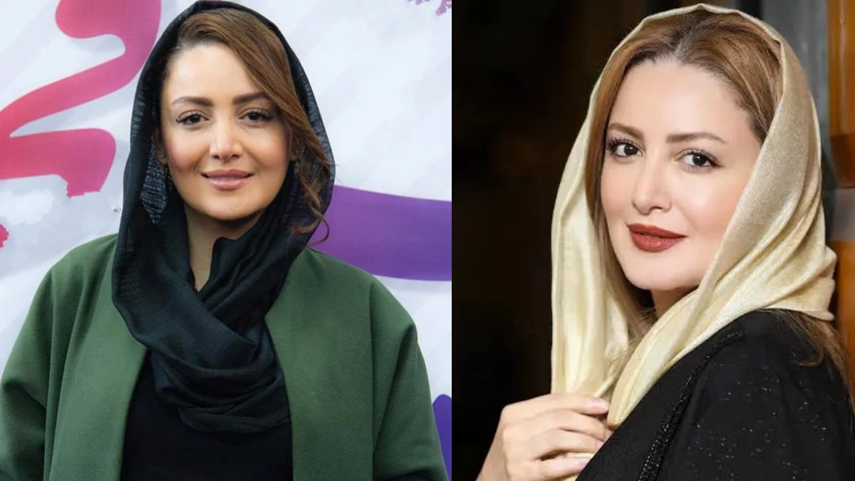 شیلا خداداد با موهای سفیدش