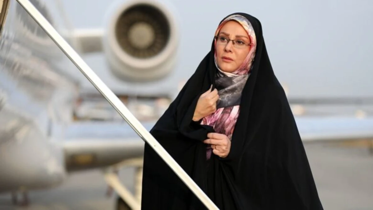 زهرا مادر مرضیه سریال بچه مهندس در جشن تولد نسرین مقانلو