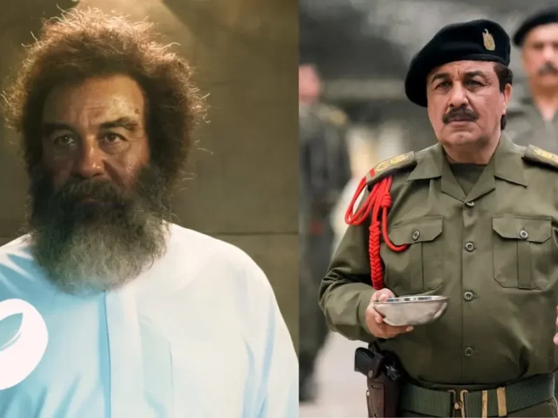 عکس «صدام بَدَلی» در فیلم صددام در دوران دانشجویی دهه 60 و زمان اکران آنلاین