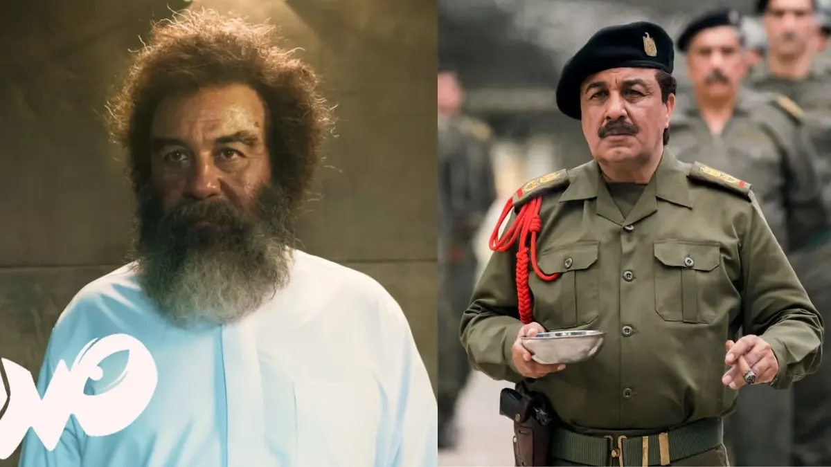 عکس «صدام بَدَلی» در فیلم صددام در دوران دانشجویی دهه 60 و زمان اکران آنلاین