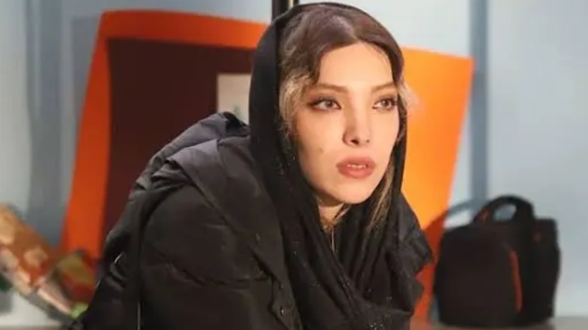 «صدف اسپهبدی» قبل و بعد از گریم فیلم علفزار