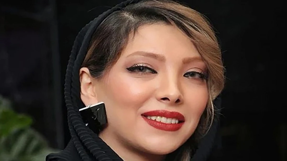 استایل شیک و مجلسی صدف اسپهبدی در یک مراسم