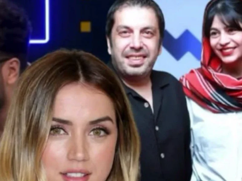 بازیگر برجسته کوبایی-اسپانیایی آنا د آرماس کراش عباس جمشیدی‌فر