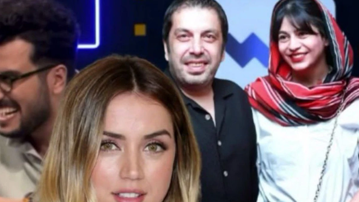 بازیگر برجسته کوبایی-اسپانیایی آنا د آرماس کراش عباس جمشیدی‌فر