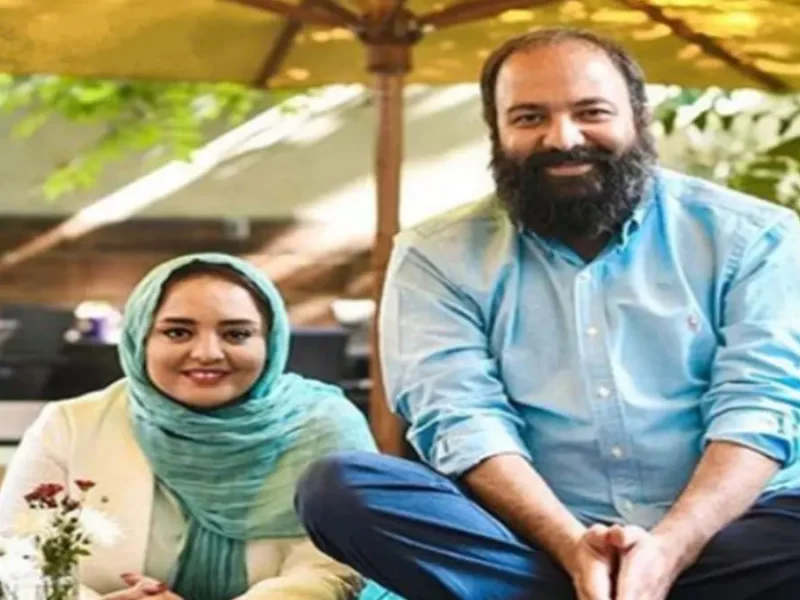 عکس صمیمی علی اوجی به همراه مادر و مادر زنش