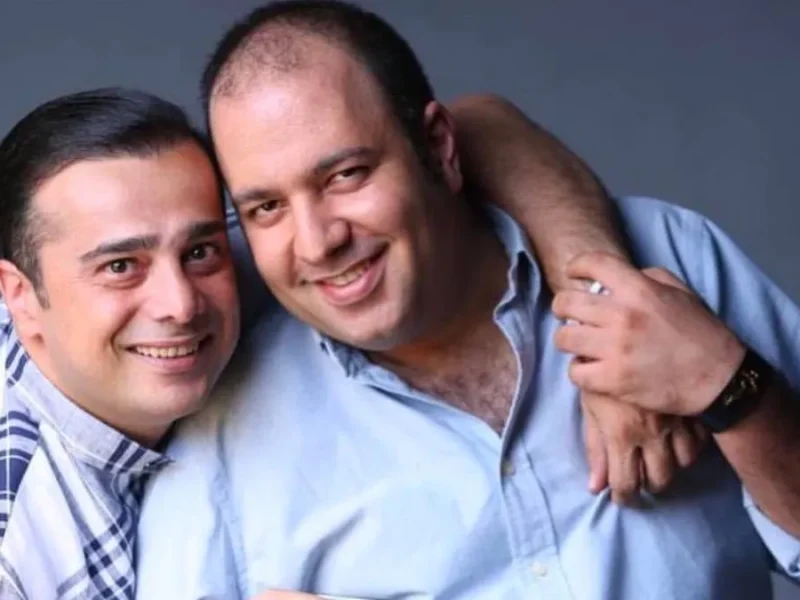 عکس‌های دوستانه و جذاب علی اوجی و سپند امیرسلیمانی