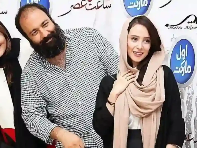 عکس جدید علی اوجی و الناز حبیبی در قابی صمیمی