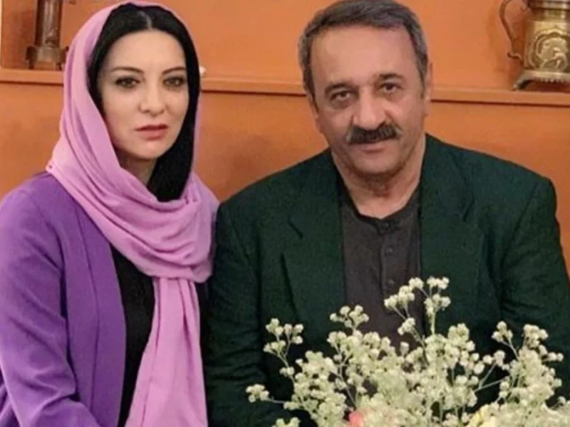 چهره دیدنی علی اوسیوند بازیگر سریال آلا همراه همسرش