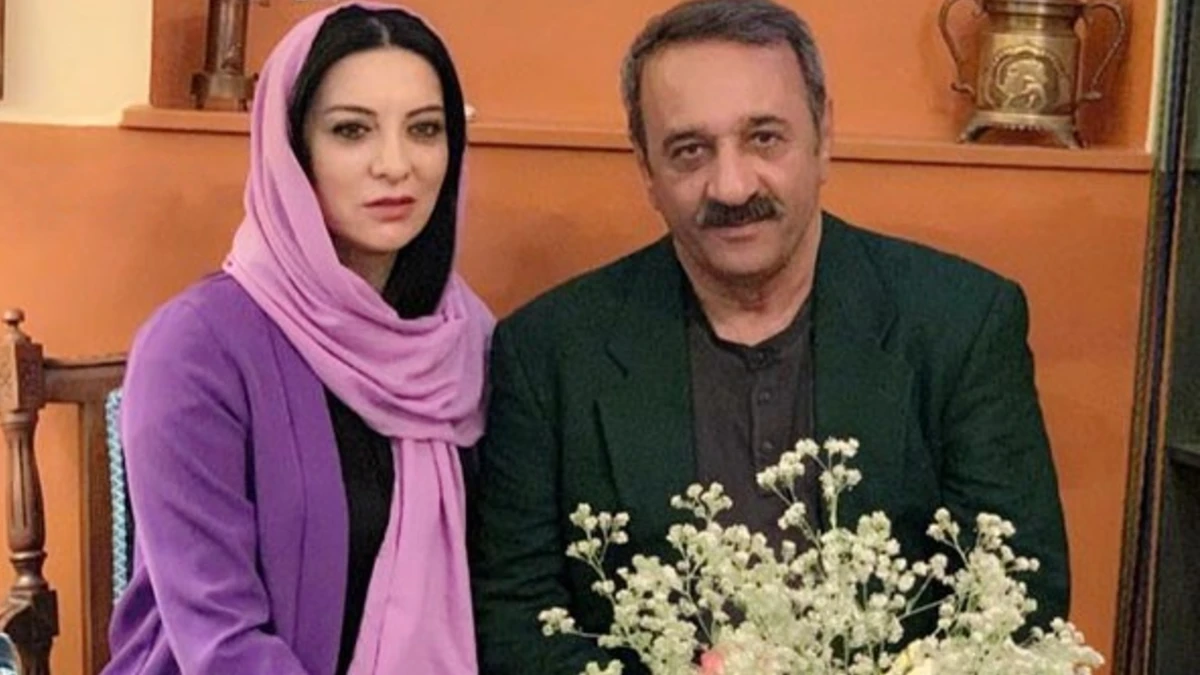 چهره دیدنی علی اوسیوند بازیگر سریال آلا همراه همسرش