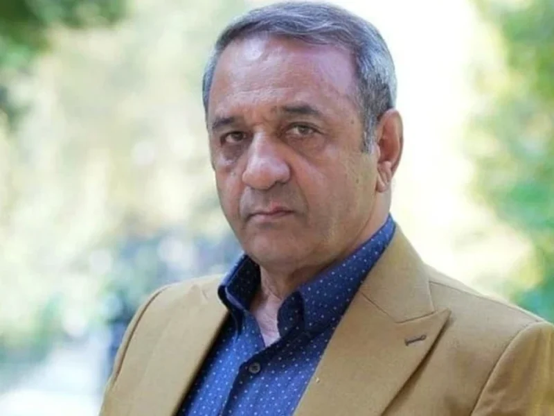 برادرزاده علی اوسیوند در کنار همسرش