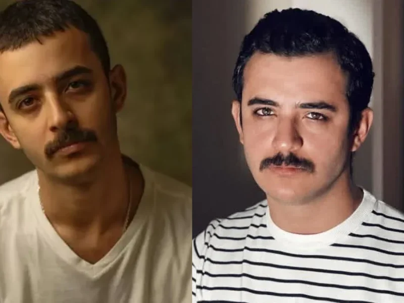علی شادمان بازیگر سریال یاغی در کنار مادر و خواهرش
