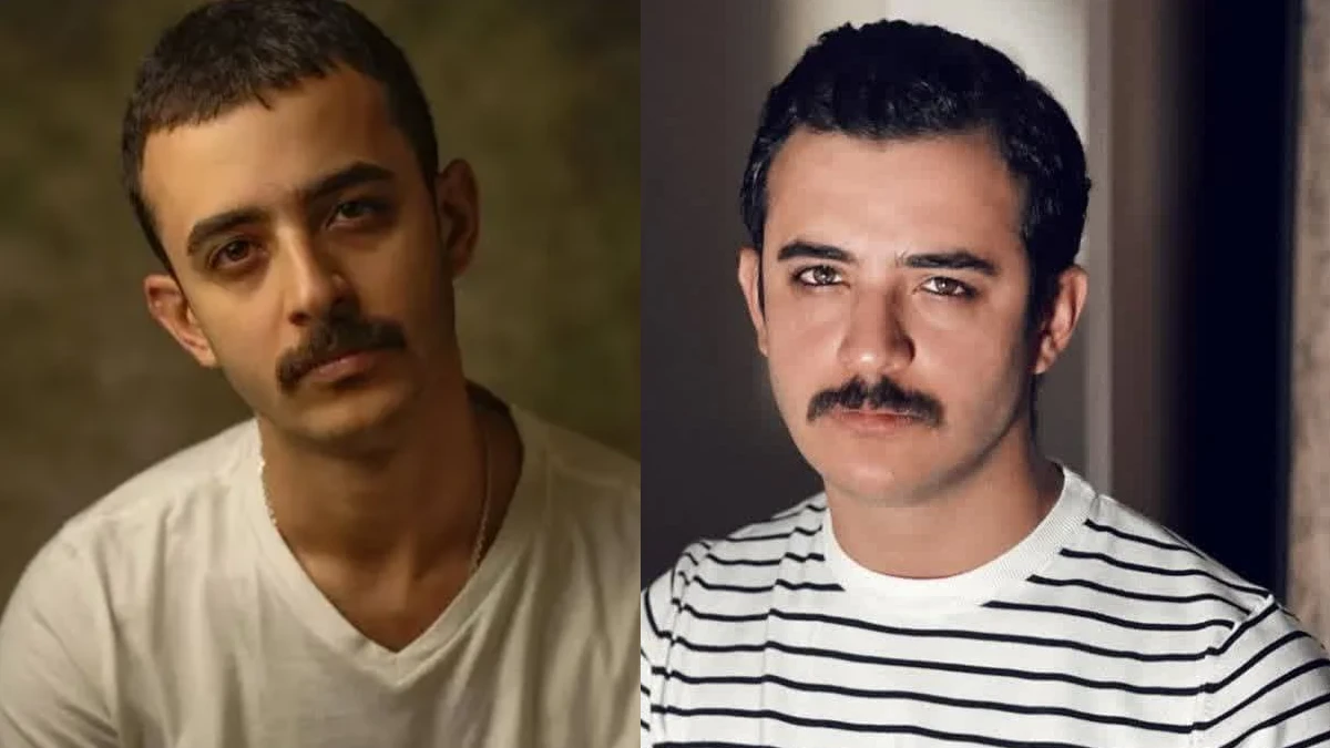 علی شادمان بازیگر سریال یاغی در کنار مادر و خواهرش