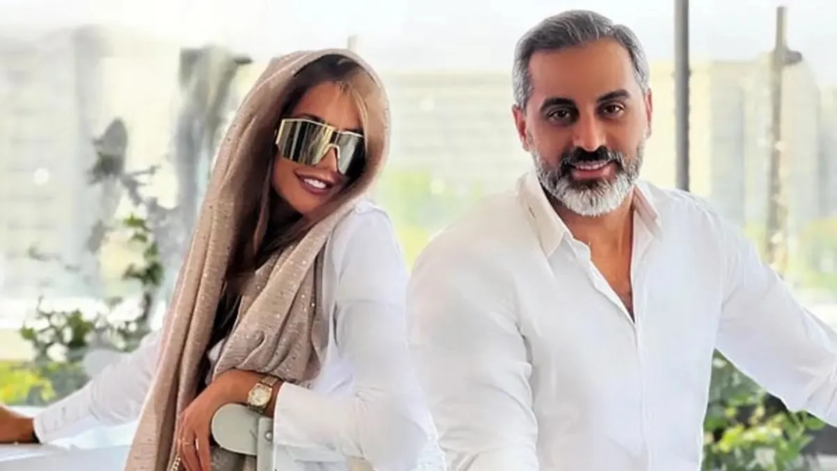 عکس لاکچری همسر علیرام نورایی
