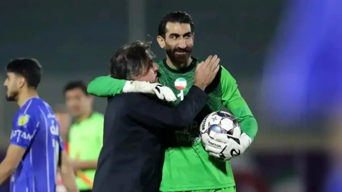 برخورد شوکه کننده ساپینتو با علیرضا بیرانوند