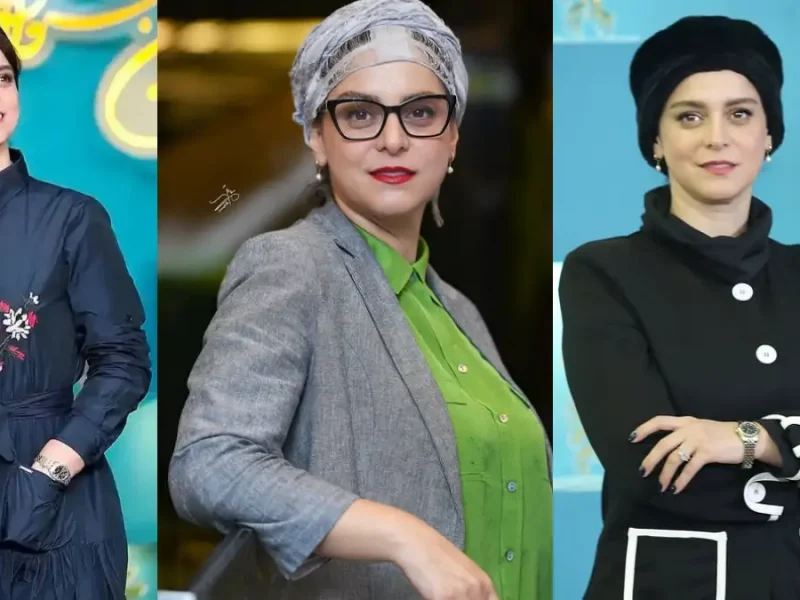 تیپ خاص غزل شاکری در اکران «رها» نگاه‌ها را جلب کرد 